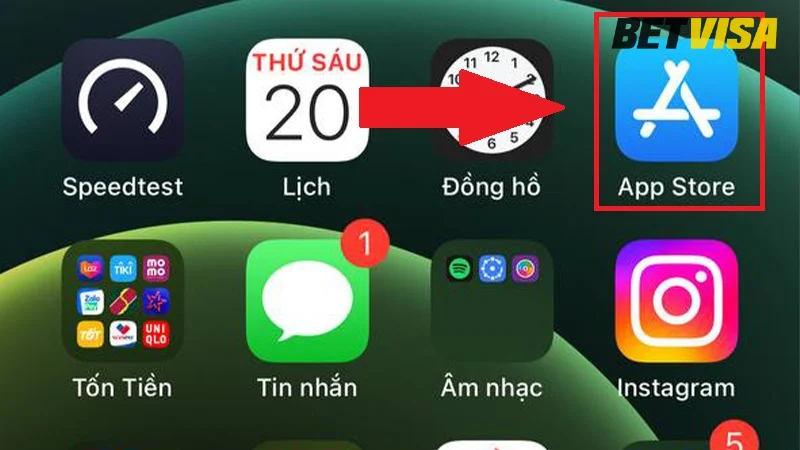 Hướng dẫn chi tiết cách tải app BetVisa về di động