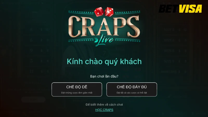 Khái niệm đúng nhất về Craps là gì?