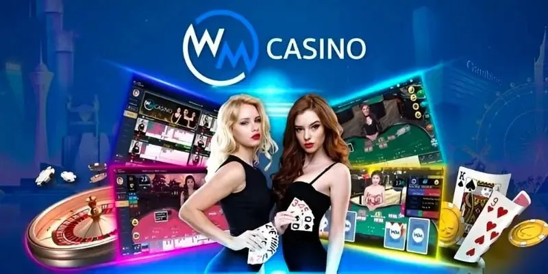 Giao diện WM Casino cổ điển, dễ dùng